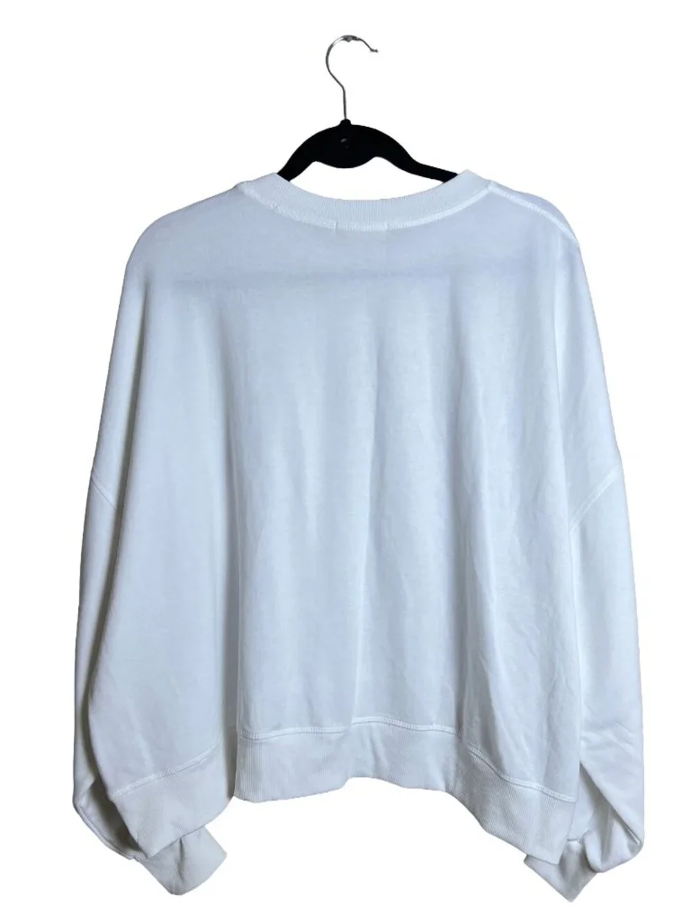 Judith March White Rhinestone Star Horseshoe Sweatshirt Medium - Picture 2 of 7